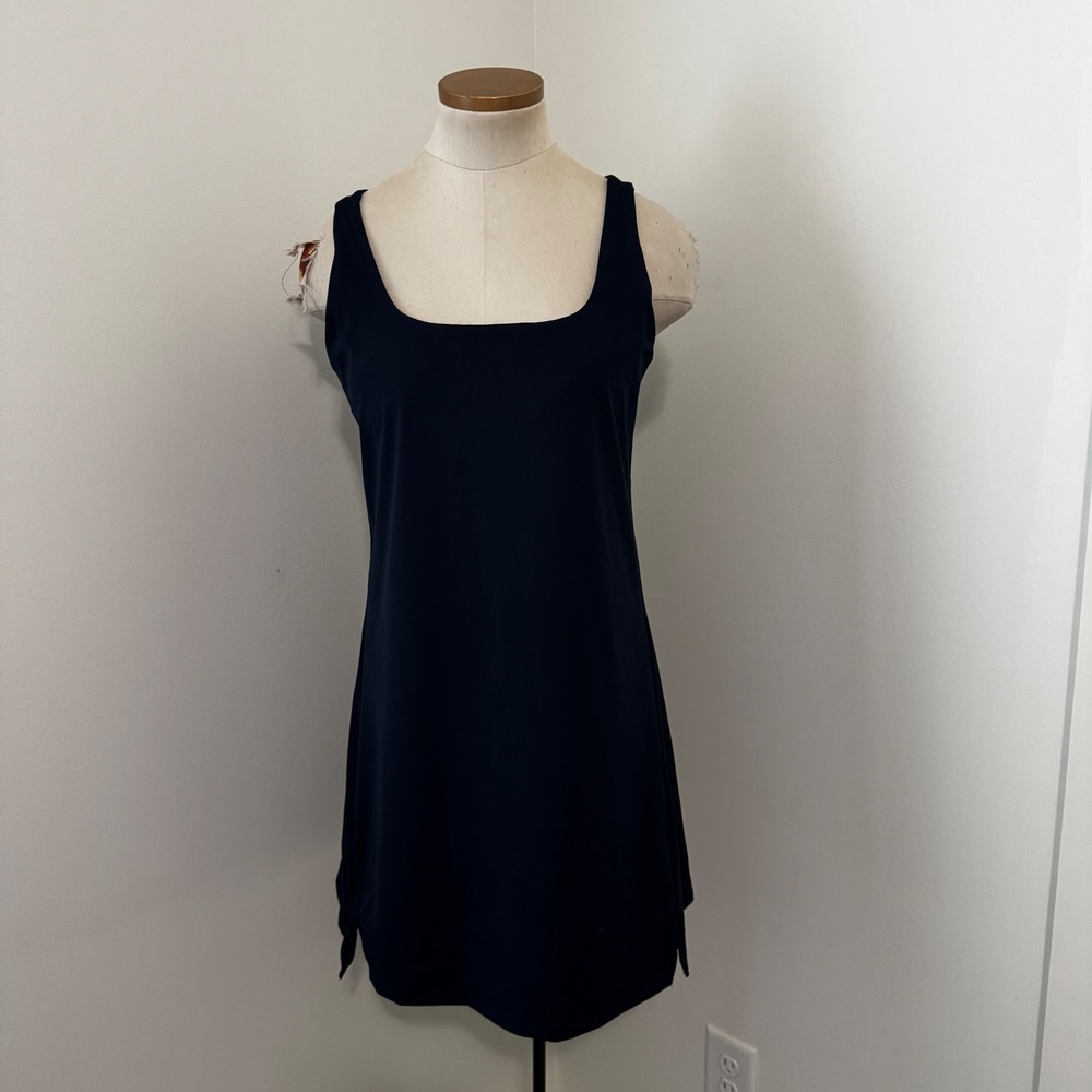 Old Navy Large Navy Blue PowerSoft Athletic Dress ~ Athleisure Tennis Workout